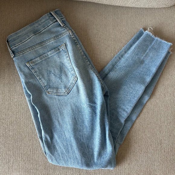 MOTHER Denim - The Looker Ankle Fray (Across the Map) - Picture 5 of 5